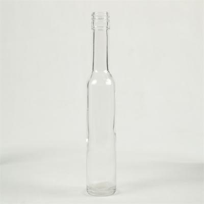 China Wholesale Cheap Price Beverage Glass Bottle Transparent Molded Liquid Bottle for sale