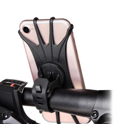 China Wholesale Adjustable Adjustable Bike Handlebar Bicycle Stand Mount Motorcycle Phone Holder for sale