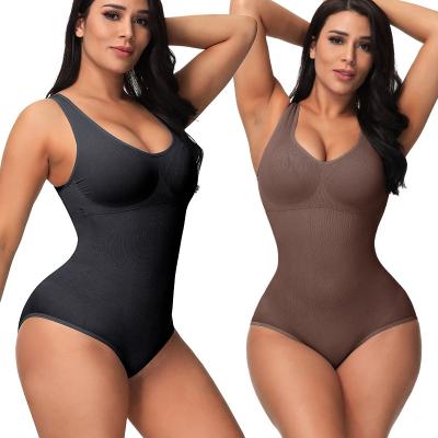 China Breathable Ladies Body Open File Shapewear Quality Shapewear Tight Seamless Jumpsuit For Women for sale