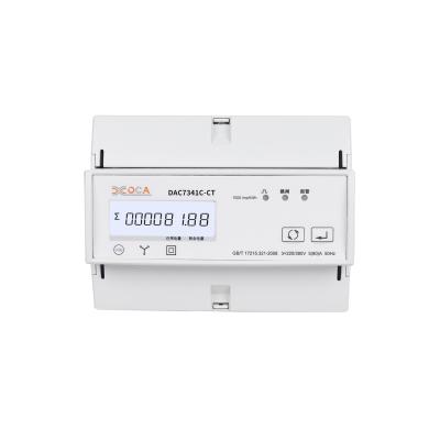 China DAC7341C-CT Three Phase LoRaWan Energy Meter with RS485 Modbus DAC7341C-CT for sale