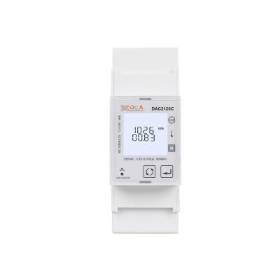 China 2021 Measurements KWH Kvarh New Products 80a Tuya Renewable Wireless Smart Energy Monitoring Meter Single Phase Modbus/M-Bus Din Rail for sale