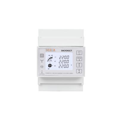 China DAC4341CT Prepaid With Wireless Three Phase LoRaWan Energy Meter With RS485 Modbus DAC4341CT for sale