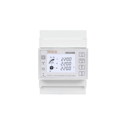 China DAC4300 Measurement Three Phase Energy Meter Multifunctional RS485 Modbus Pulse Output 1 for sale