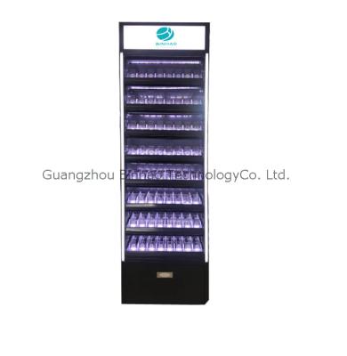 China 8 Layers Cigarette Dispenser For Convenience Store , Steel And Acrylic Material for sale