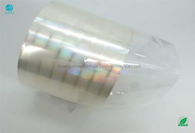 China 2500m Length Heat - Shrinkable Films In Shrink - Wrap Tobacco BOPP Film Holographic Phosphorescence for sale