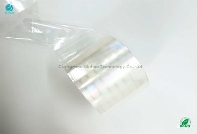 China Good Imperviousness Tobacco BOPP Holographic Film Impact Strength Soft for sale