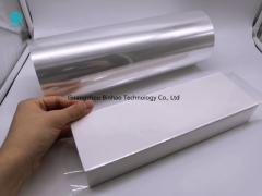 8% shrinkage BOPP film wrap for cigarette outer box