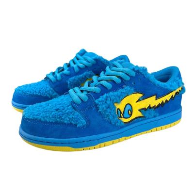 China Retro High Air Factory Wholesale Customized Fur Suede Sb-Dip Skateboard Sneakers Shoes for sale