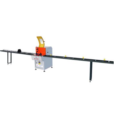 China Pneumatic-Oil Operated JPA450 45 Degree Single Headed Aluminum Cutting Machine With Feed Rack for sale