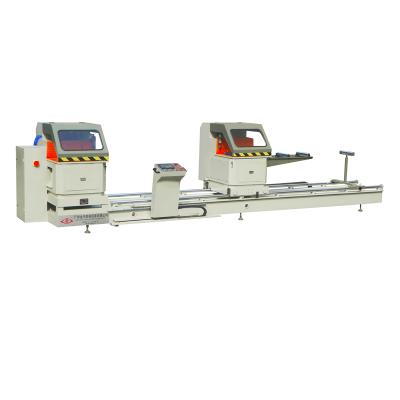 China Jin Wang Double Head Miter Saw Pneumatic Cutting Machine for sale