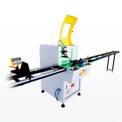 China Specialized roller feeder Jin Wang JDP450 automatic single head aluminum profile cutting machine for sale