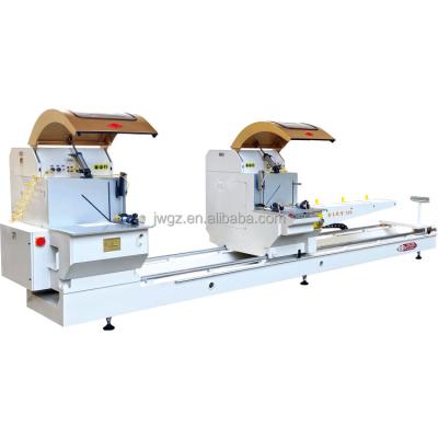 China Digital Display Screen Aluminum Window And Door Head Double Cutting Machine for sale