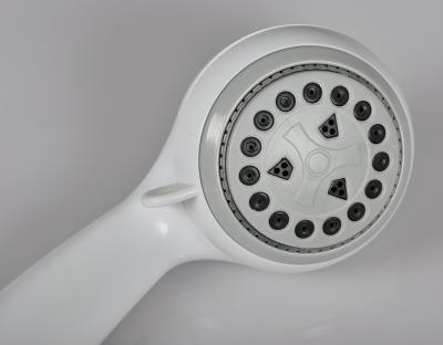 China Handheld Bathroom Accessories Plastic Shower Heads Prevent blocking for sale