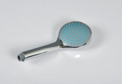 China Home Sanitary Products Handheld Plastic Water Saving Shower Heads Chrome Plated for sale