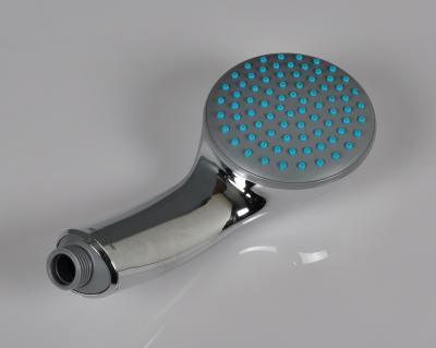 China Single Function Chrome Plated Plastic Shower Head Water Efficient Shower Heads for sale