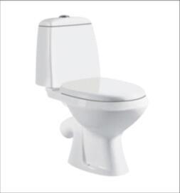 China Modern Ceramic Two Piece Floor Standing Toilet For Home Bathroom for sale