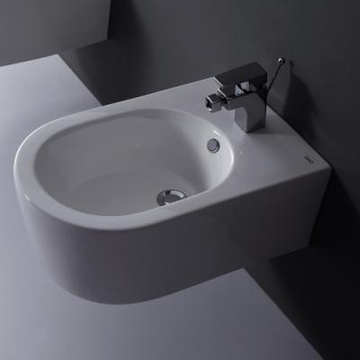 China Home Sanitary Products Wall Hung Bidet , Ceramic Bidet Washdown Water flushing for sale