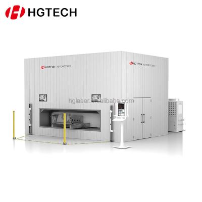 China Laser CUTTING HGTECH maker 3d robot laser cutting machine for metal sheet price for sale