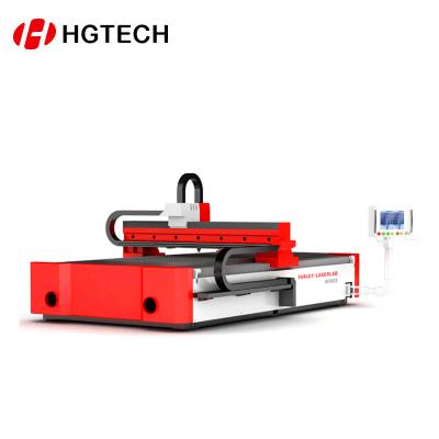 China Laser CUTTING HGTECH Multi-direction Metal Cutting 200-1000W 3D Fiber Laser Cutiing Machine For Automobile Manufacturing for sale