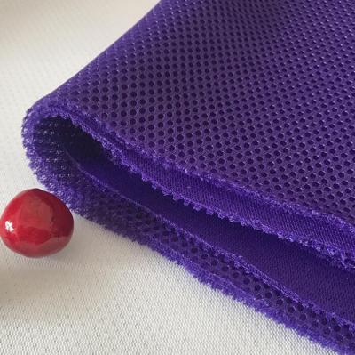 China Anti-static hot sale 100%polyester 3d air mesh spacer fabric for shoes and bag for sale