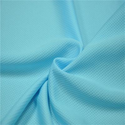 China Antistatic For Sportswear Polyester Bird's Eye Fabric 140gsm for sale