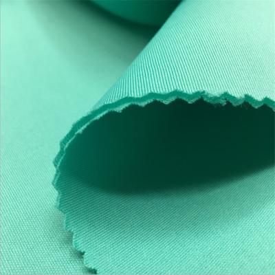 China Polyester Spandex Dress Tear-Resistant Techno Double Layer Fabric for sale