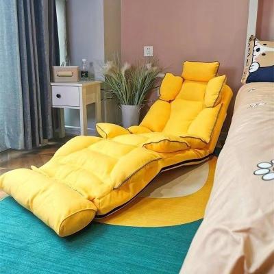 China Folding Sofa Living Room Furniture Floor Lazy Sofa Recliner With Armrests Sofa Bed AA-016 Quality for sale