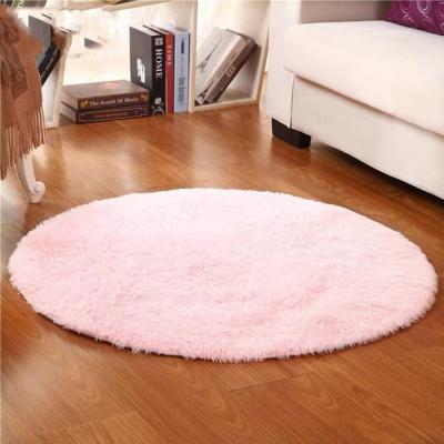 China CA-015 Factory Stain Resistant PV Velvet Round Blankets Kids Room Custom Rugs Hanging Basket Blankets Bedroom Blankets for sale