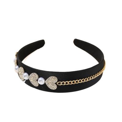 China Fashion Personal Designed Colorful Luxury Custom Headband Wholesales Zircon Headband for sale