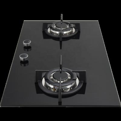 China Household Wholesale 2 Burner Insulation Protection Energy Saving Gas Stove for sale