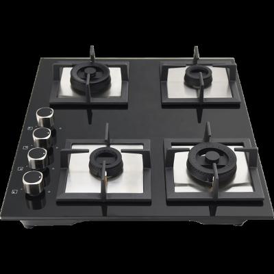 China Built-in Ignition Electric Gas High Quality Household 4 Burners Gas Stove for sale