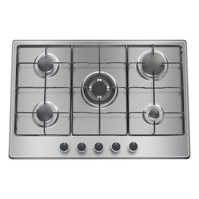 China Household Hot Sale 5 Burner Gas Embedded Cooktop With CE Certification for sale