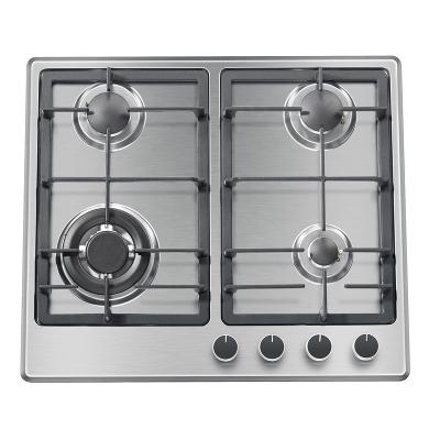 China Household Wholesale Stainless 4 Burner Gas Stove for sale