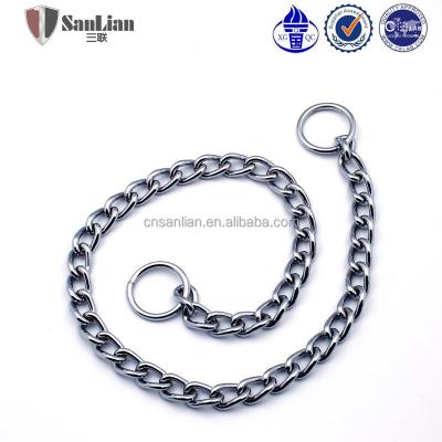 China Durable Top Quality Comfortable Steel Pet Choke Chain Dog Neck Chain for sale