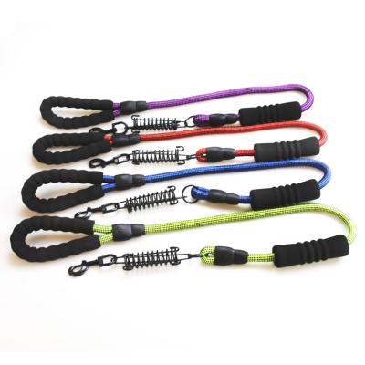 China New Design Personalized Pet Supplies Good Bungee Rope Dog Leash With Spring for sale