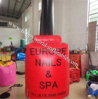 China Big inflatable nail polish bottle replica for sale