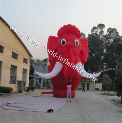 China Giant inflatable, eye catching mammoth for sale