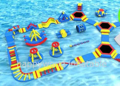 China aqua water park , amusement park equipment, inflatable water park prices for sale