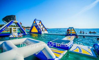 China inflatable auqa slide, inflatable sea water park games, water park equipment, water sports for sale