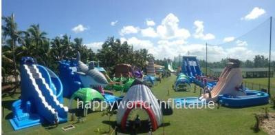 China adult inflatable water park , inflatable commercial water park for sale