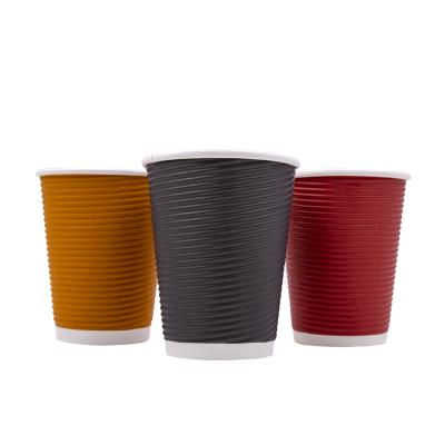 China Disposable Custom Eco Friendly Take Away Mini Coffee Cup Cardboard Cup With Lids for sale