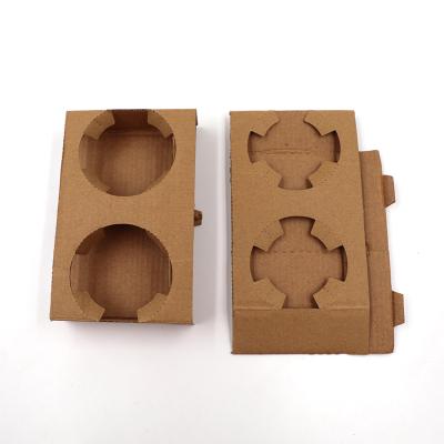 China Customized Disposable Design Paper Pulp Coffee Paper Disposable Cup Holder for sale