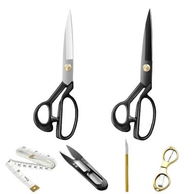 China Universal Fabric Cut Resistant Scissors, Plastic Handle Tailor Scissors for Home Office Artists Dressmakers for sale