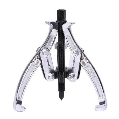 China High Carbon Steel Three-Jaw Puller 3 Heavy Duty Legs Bearing Removal Tool Automatic Puller Triangle Small Hub Gear Puller for sale