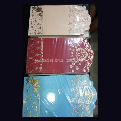 China Africa Factory Direct Sales Tanzania Paper Wedding Invitation Cards for sale