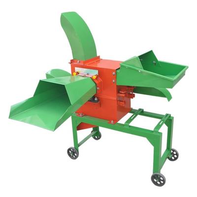 China Poultry Feed Processing Home Use Miller Pig Feed Corn Grinder and Chaff Cutter 2 in 1 Machine Animal Feed Machine Silage Chaff Cutter Animal Feed for sale