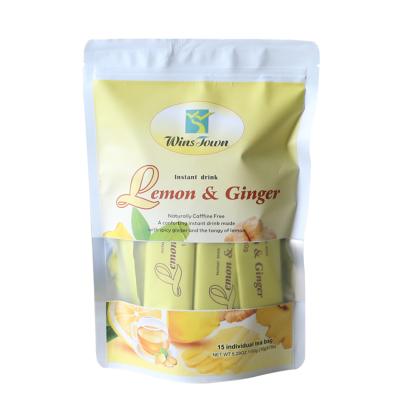 China High Quality Instant Detox Private Label Drink Lemon and Ginger Tea Detox Tea Weight Loss for sale