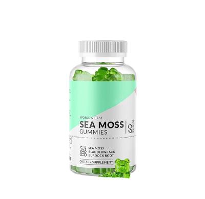 China Natural Organic Multivitamin Seamoss Seamoss Gummies Vegan Skin Moss Slim Vitamin Gummies Health Care Anti Aging Supplement Private Label Sea Beauty for sale