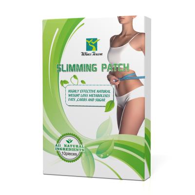 China Weight Loss Patch 100% Magic Slim Natural Belly Slimming Fat Burning For Slim Abdomen Sticker Correction While Sleeping for sale