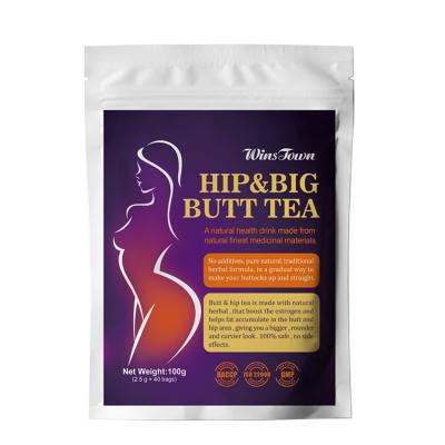 China 2021best Big Hip Butt Tea Private Label Estrogen Roundest Hip Butt Biggest & Curvier%100 Natural Boost No Side Effects Big Hip Butt Tea for sale